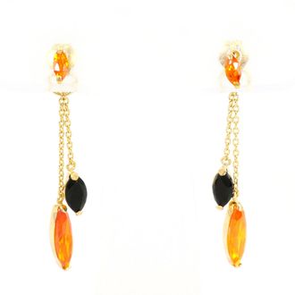 C&A Unbranded (18K) Drop Earrings (Pre-Owned)