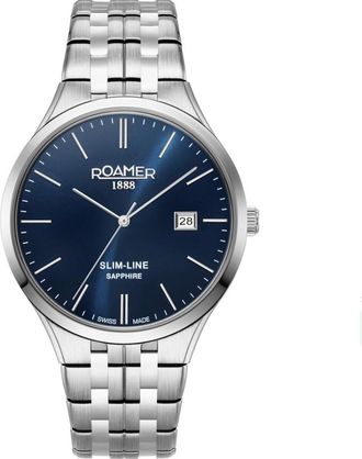 Roamer R8 Slim-Line Blue Dial Mens Watch 512833 41 45 20