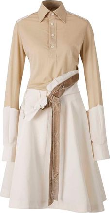 Maison Margiela Work-In-Progress Midi Shirt-Dress Clothing