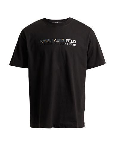 SALE★Karl Lagerfeld★Tシャツ KARL LAGERFELD IKONIK KARL T-SHIRT | Black Women's T-shirt