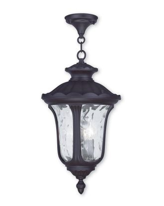 Livex Lighting Livex Oxford 3-Light Bronze Chain Lantern