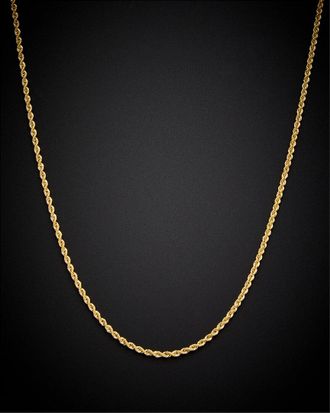 Italian Gold, Inc 14K Italian Gold Rope Necklace