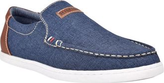Tommy Hilfiger Carlid Sneakers Mens US 7 Navy Memory Foam Slip-On Shoes TF1261