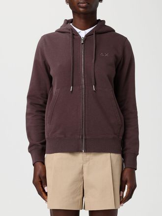 Sun 68 Felpa con cappuccio e zip in cotone Sun68
