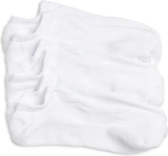Nordstrom 3-Pack Everyday No-Show Socks in White at Nordstrom