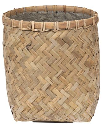 Creative Displays Inc. Bohemian Square Bamboo Planter