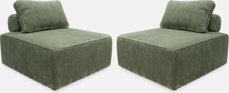 Sweeek Sof&aacute; Modular De Pana, 2 Plazas