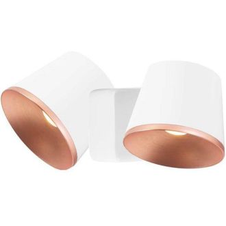 Leds - C4 Drone - L&aacute;mpara De Techo / Pared Led Integrada Blanco, Cobre - Leds-c4