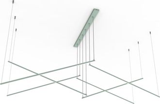 Lumicom Storm Lampara De Techo 6x Moocolor Mate