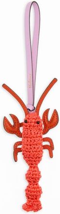 Mulberry Straw Lobster Bag Charm in Red at Nordstrom