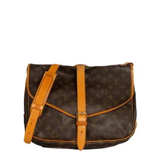 Louis Vuitton Pre-owned Cross Body Bags, female, Brown, Size: ONE SIZE Pre-owned Canvas louis-vuitton-bags