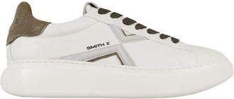 Alexander Smith College Sneaker - Heren - Sneakers - Wit - 42 EU - Leer - Schoenen