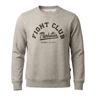 Bl'ker Felpa Fight Club Manhattan - - Sweatshirts & Hoodies - Uomo - Grigio - M
