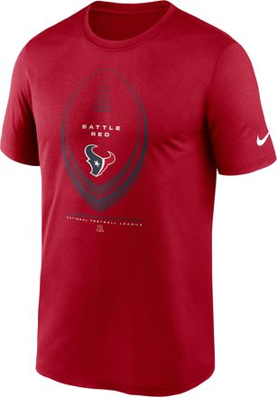Nike Houston Texans Legend Icon Nike Mens Dri-FIT NFL T-Shirt in Red | NKGK6DL9H-NDB