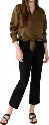 Sanctuary Eastend Crop Pant In Black