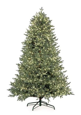 BIZZOTTO &Aacute;rbol de navidad 180 cm, 3779 ramas, 2900 micro-led, &oslash; 114 cm