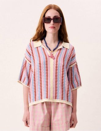 FRNCH Missy Top In Violet