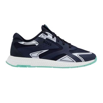 HUGO BOSS Heren Sportschoenen (Blauw)