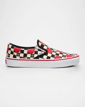 Valentino Garavani x Vans Classic Slip-On Checkerboard Shoes