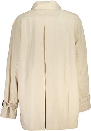 Tommy Hilfiger Cotton Double-Breasted Trench Coat - Beige
