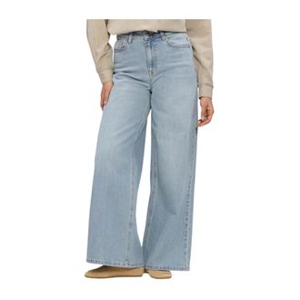 MY ESSENTIAL WARDROBE Mwjessie 139 Low-Crotch X-Wide Jeans - Dames - Jeans - Blauw - Maat: W31 L31 Denim