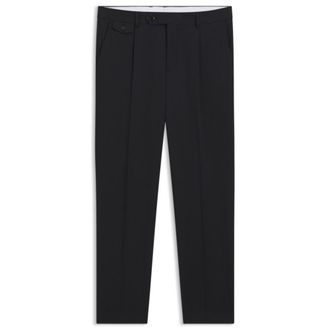 BOSS Tapered-fit pants in a cotton blend