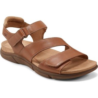 Easy Spirit Mavey Ankle Strap Sandal in Medium Brown at Nordstrom, Size 8.5