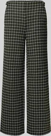 Ichi Hose mit Strukturmuster Modell KATE in Khaki, Größe XXL