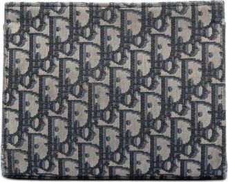 Dior Pre-owned Dior Oblique Canvas Clutch Ladies 3M7O6AEIH4CN3F1G