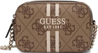 Guess Co Borsa a tracolla Noelle 4G - Marrone