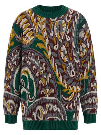 Etro Multicolor Wool Womens Cardigan