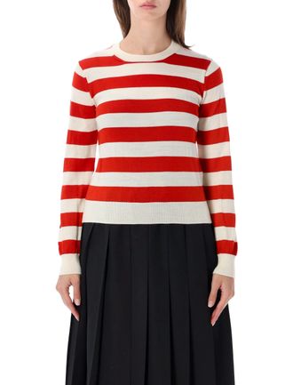Comme Des Gar&ccedil;ons Stripe Striped Long-Sleeved T-Shirt
