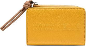 Coccinelle Portafoglio con logo - Giallo
