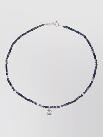 Isabel Marant beaded necklace featuring central pendant detail