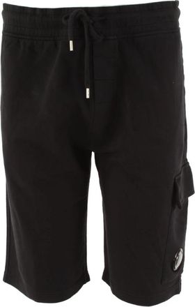 C.P. Company Cargo Bermuda Shorts - Heren - Korte Broeken - Zwart - 2XL - Katoen - Korte Broeken