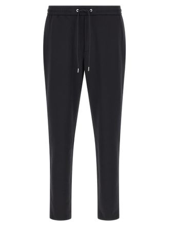 Moncler Black Drawstring Trousers
