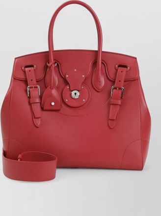 Ralph Lauren Collection ricky shoulder bag buckle keyhole strap