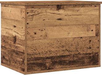 vidaXL Storage Box Old wood 60 x 42 x 46 cm Engineered Wood Vidaxl