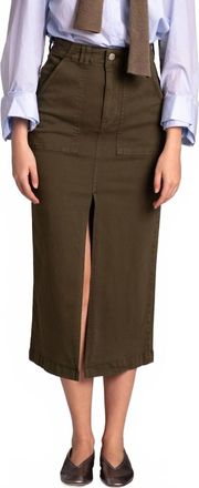 Pistola Denim Pamela Utility Skirt In Admiral