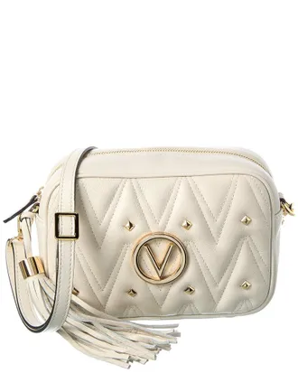 Mario Valentino Valentino By Mario Valentino Mia Diamond Leather Crossbody