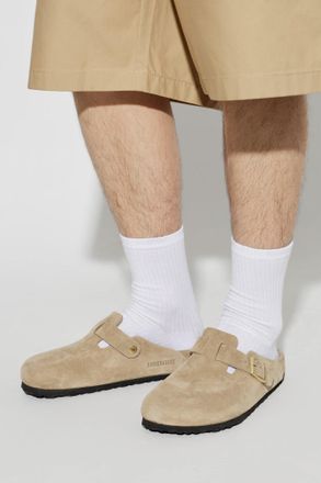 Birkenstock Boston Nova 2.0 Mules, Mens, Beige