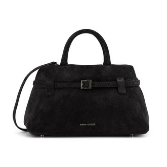 Manu Atelier Le Cambon 25 - Dames - Handtassen - Zwart - ONE Size - Leer - Tassen