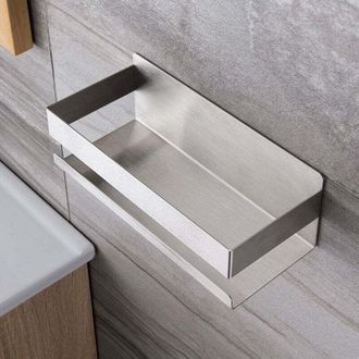OEM Estante De Ducha Autoadhesivo, Cesta De Ducha, No Requiere Perforaci&oacute;n, Xu, Estante De Ba&ntilde;o De Acero Inoxidable Sus304 --crezuo