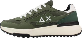 Sun 68 Niki 2.0 Solid - Heren - Schoenen - Groen - Maat: 43 EU Katoen