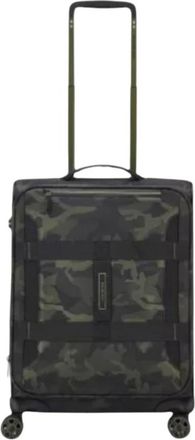 Roncato Norway Cabin Trolley - unisex - Handbagage koffer - Groen - S - Polyester - Koffers
