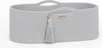 OEM Mois&eacute;s De Algod&oacute;n Bohemio Hecho A Mano Con Colch&oacute;n - Gris Claro