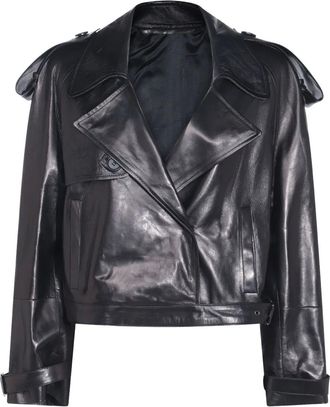 Salvatore Santoro Giacca in pelle - Nero