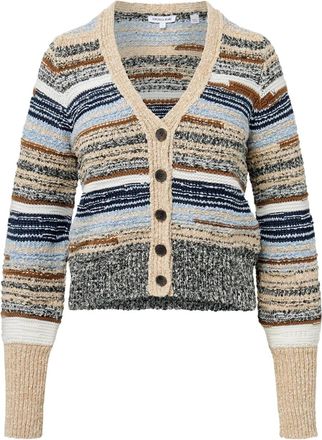 Veronica Beard Cardigan a righe - Toni neutri