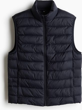 H&M Wasserabweisendes Puffer-Gilet in Slim Fit - Blue