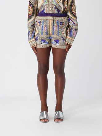 Casablanca All-Over Graphic Print Silk Jogging Shorts
